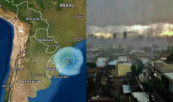 Ciclón Bomba en Brasil