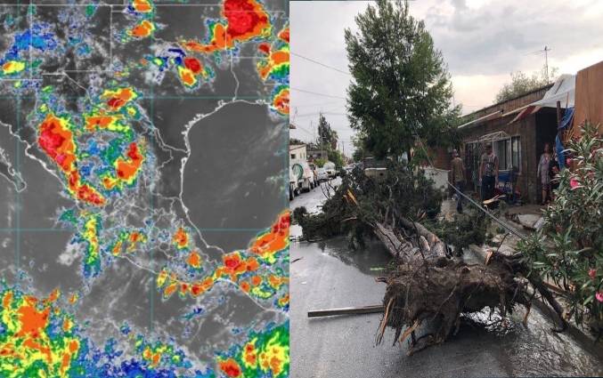 Inundaciones en Saltillo