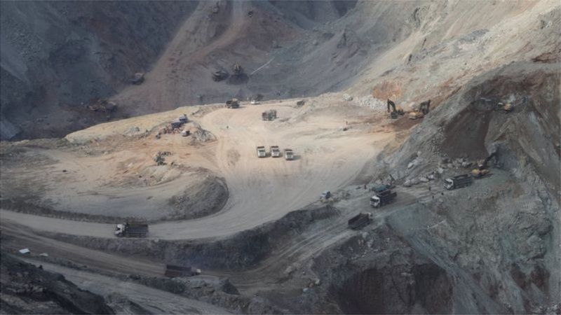 Deslizamiento de tierra en Myanmar