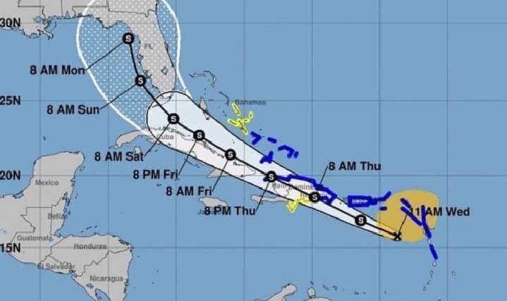 Tormenta Tropical Isaias