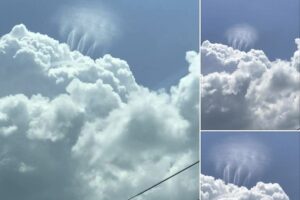Nubes extrañas en Alabama