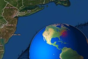 Sismo atípico Nueva Jersey