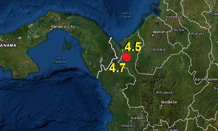 Sismos en Colombia