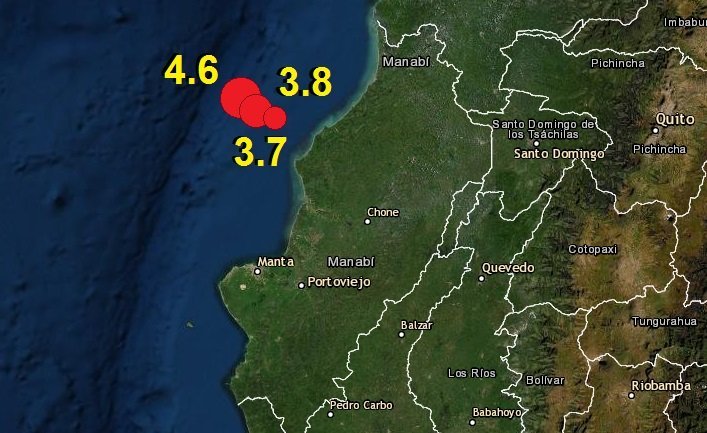 Sismo en Ecuador
