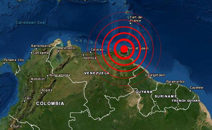 Sismo en Sucre Venezuela