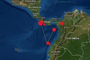 Sismos en Ecuador Colombia Panamá Costa Rica