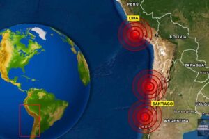 Sismo en Chile y Perú