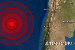 Sismo en Dorsal de Chile
