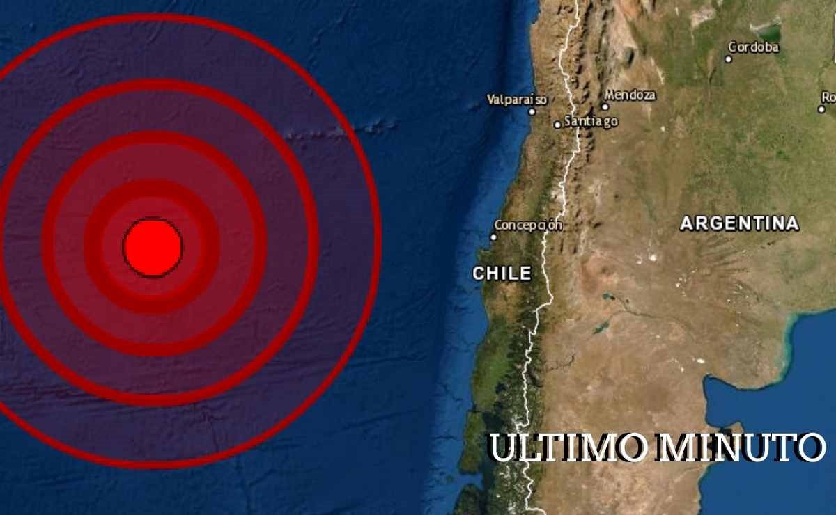 Sismo en Dorsal de Chile