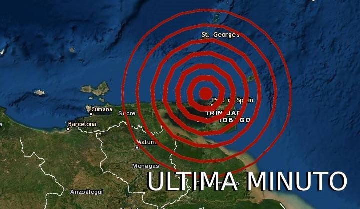 Sismo en Sucre, Venezuela