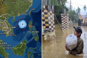 Tormenta Saudel en Filipinas y Vietnam