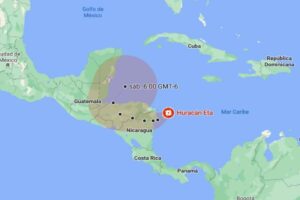 En vivo Huracán Eta