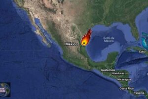 Enorme meteorito captado en Texas tan lejos como en Monterrey