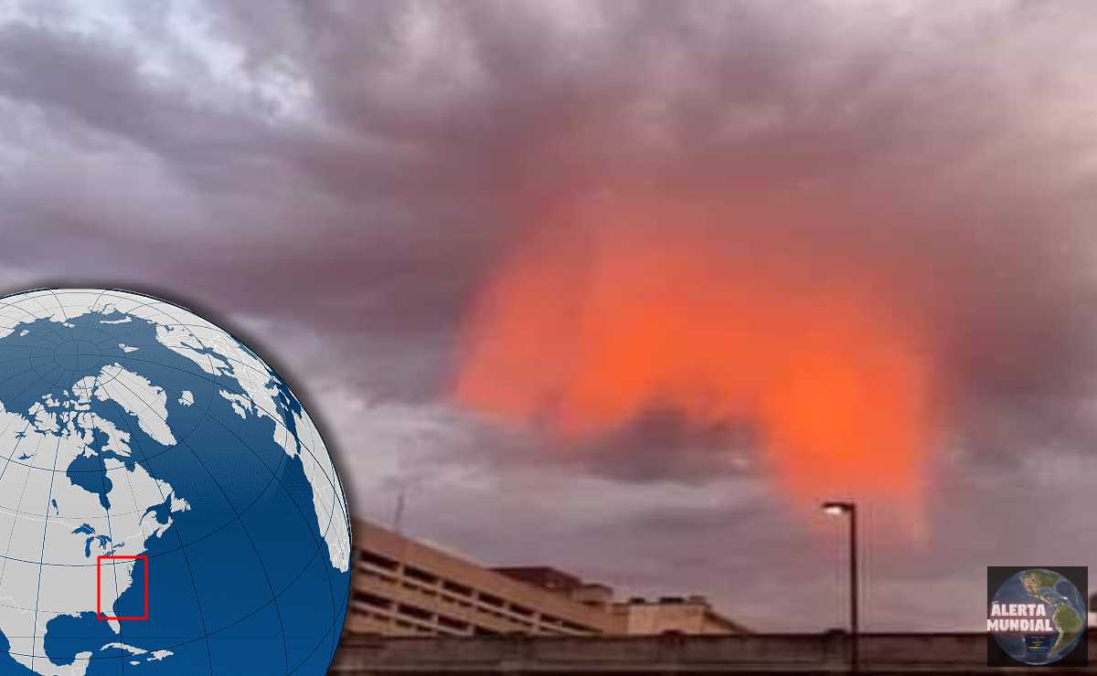 Extraño fenómeno Virga en Nueva York