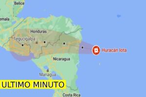 Huracán Iota se convierte en categoría 5