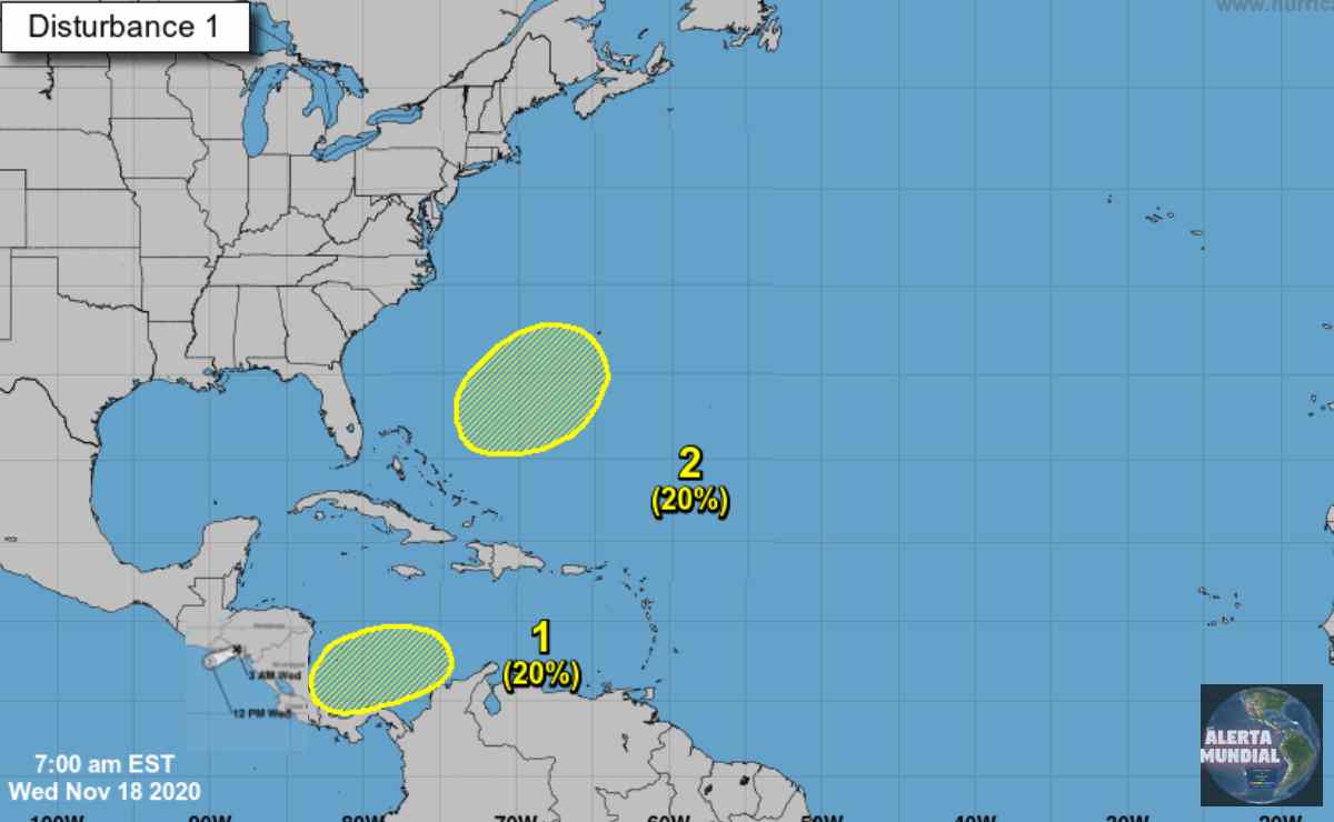 Huracán Iota se disipa; pero pronosticadores rastreando 2 perturbaciones más