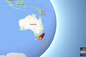 Meteorito en Tasmania