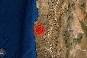 Sismo en Coquimbo de Chile