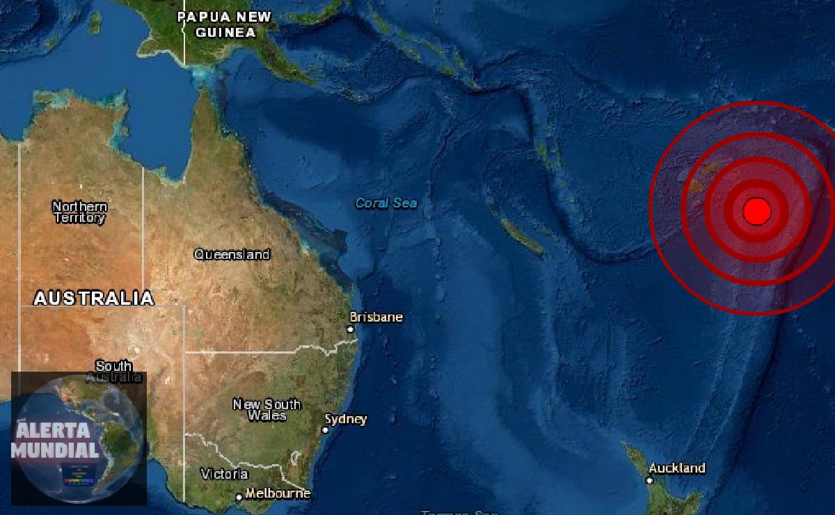Sismo en Fiji y Tonga (EMSC)