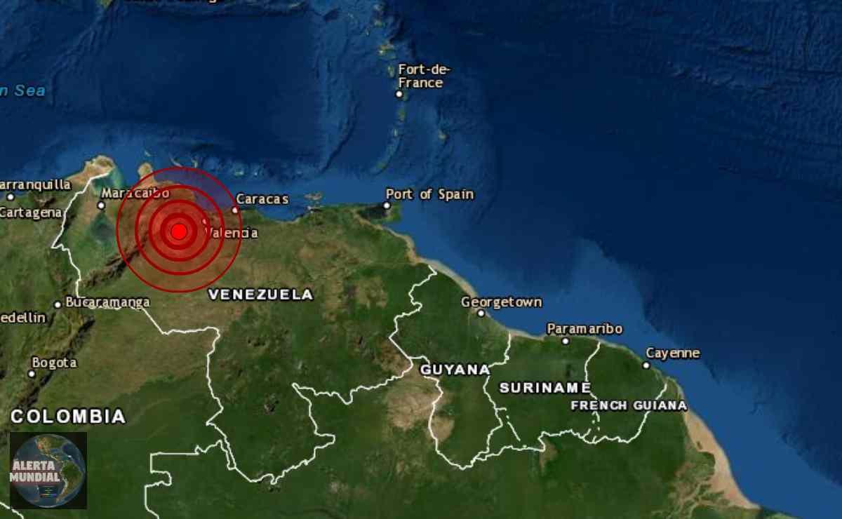 Sismo en Lara de Venezuela
