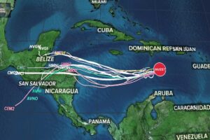 Tormenta tropical Iota amenaza Centroamérica