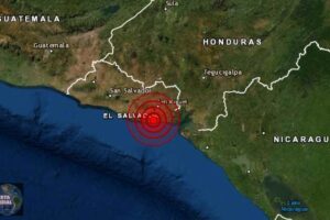 El Salvador esta siendo golpeado por un enjambre sísmico