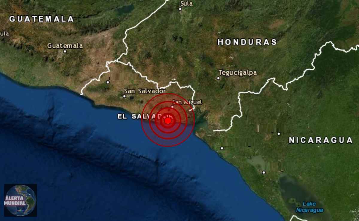 El Salvador esta siendo golpeado por un enjambre sísmico