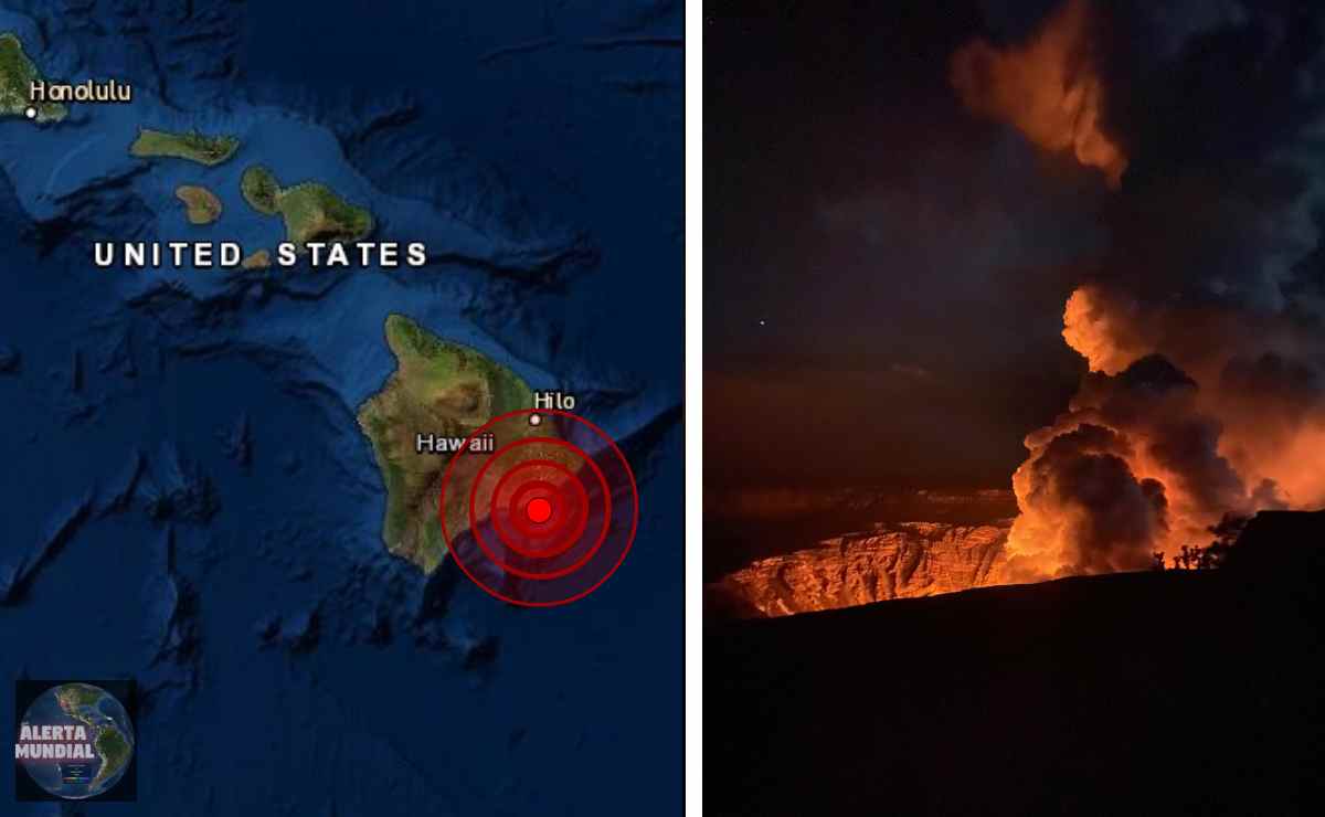El volcán Kilauea entra en erupción