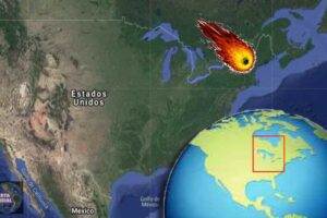 Meteorito en Canadá y EE.UU