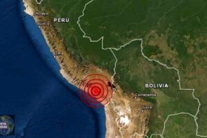 Sismo en Arequipa del Perú