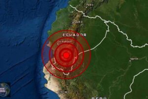 Sismo en Guayas del Ecuador 2