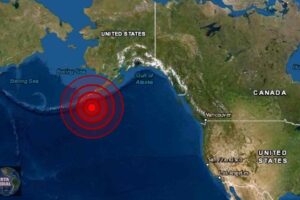 Sismo en Islas Aleutianas
