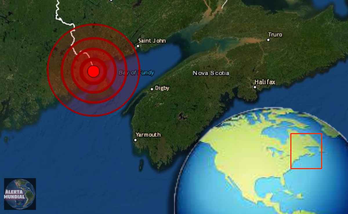 Sismo en Maine