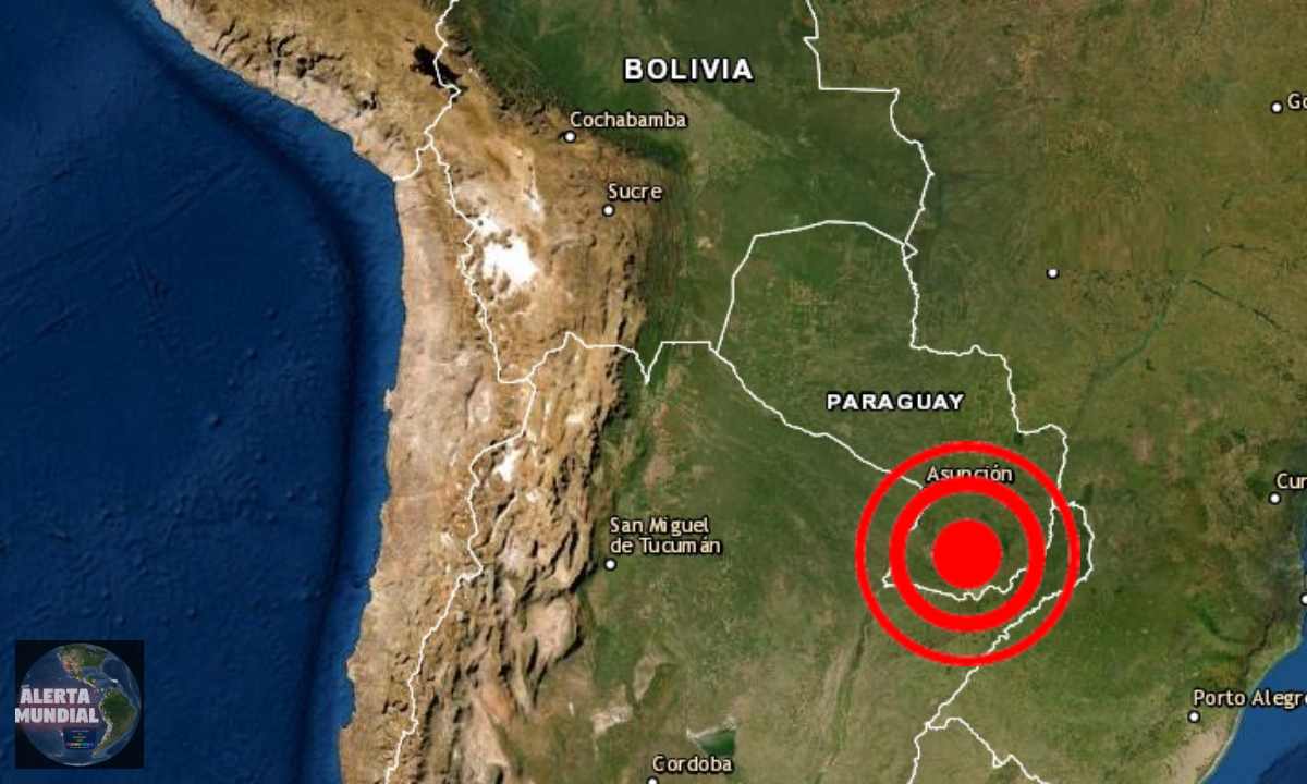 Sismo raro de magnitud 3.3 sorprende a Misiones, Paraguay