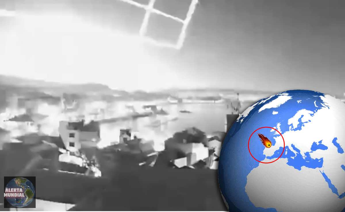 Explosión de meteorito y ruido fuerte hace temblar las ventanas en España