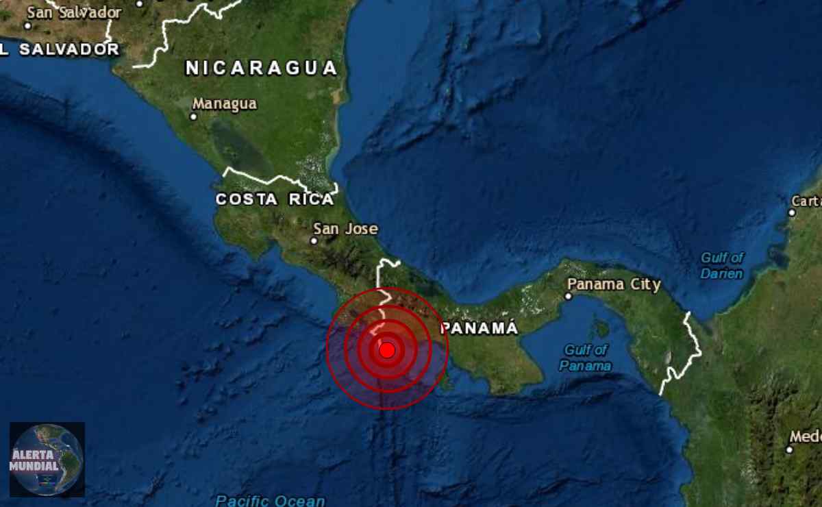 Sismo Panamá y Costa Rica