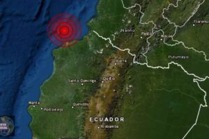 Sismo de magnitud 5.1 golpea las costas de Ecuador