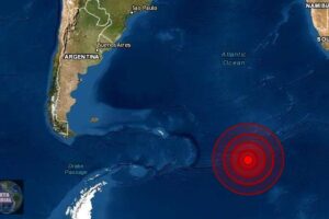 Sismo de magnitud 6.5 Islas Sandwich del Sur