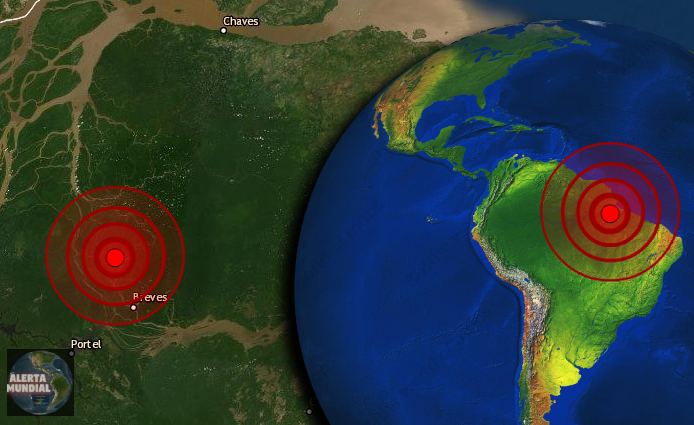 Fuerte sismo muy raro golpea Brasil y causa pánico