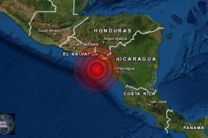 Un potente sismo sacude Nicaragua tan lejos como El Salvador
