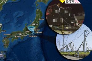 Un raro Tornado golpea Japón dejando heridos y daños en estructuras (VIDEOS)