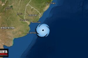 En vivo Un ciclón extratropical esta azotando Argentina y Uruguay