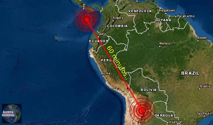 Fuertes sismos se registran en Panamá y Bolivia en lapso de 60 minutos