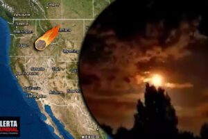 Enorme bola de fuego deja inusual espectáculo en varios estados de EEUU (VIDEOS)