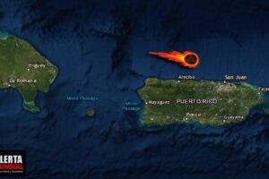 Enorme meteorito color verde turquesa explota sobre Puerto Rico (VIDEOS)