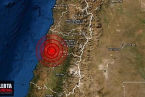 Fuerte sismo en la zona central de Chile ¿Lo sentiste