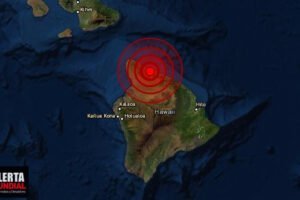 Fuerte sismo sacude Hawai de los Estados Unidos