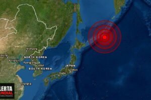 Fuerte sismo sacude la Isla Kuril Japón y Rusia, informa el USGS