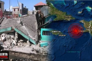Destrucción y victimas en Haiti tras fuerte Terremoto ¡Alerta sunami!