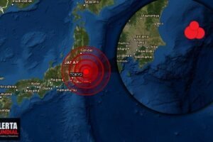 En 10 minutos 3 fuertes sismos sacude las costas de Tokyo en Japón